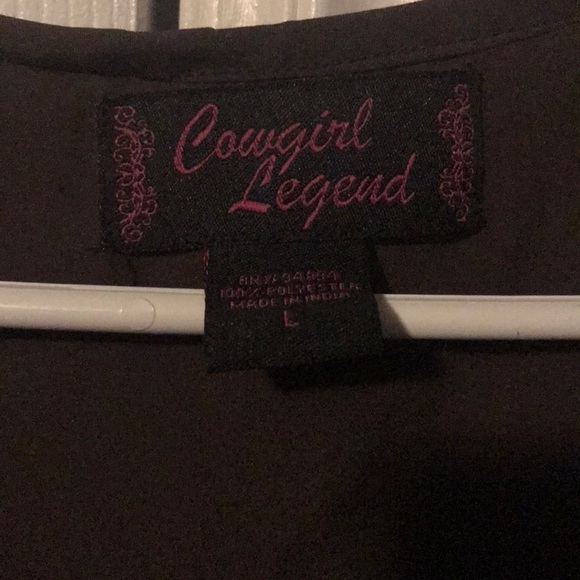 Longed sleeved brown blouse - Picture 3 of 4